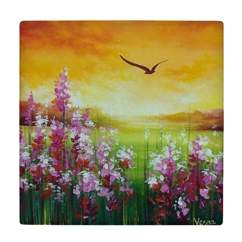  زیر لیوانی طرح غروب مزرعه کد    3267857_551