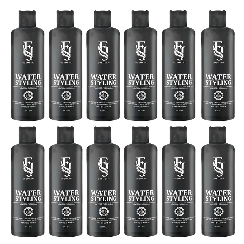 ژل حالت‌دهنده مو افجه مدل آلوئه ورا حجم 300 میلی لیتر مجموعه 12 عددی