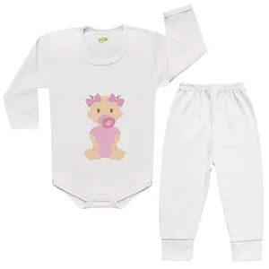 ست بادی و شلوار نوزادی کارانس مدل BST-3033