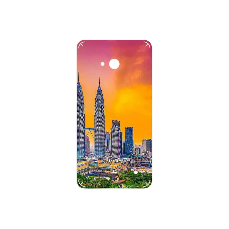 برچسب پوششی ماهوت مدل City of Kuala Lumpur مناسب برای گوشی موبایل مایکروسافت Lumia 640