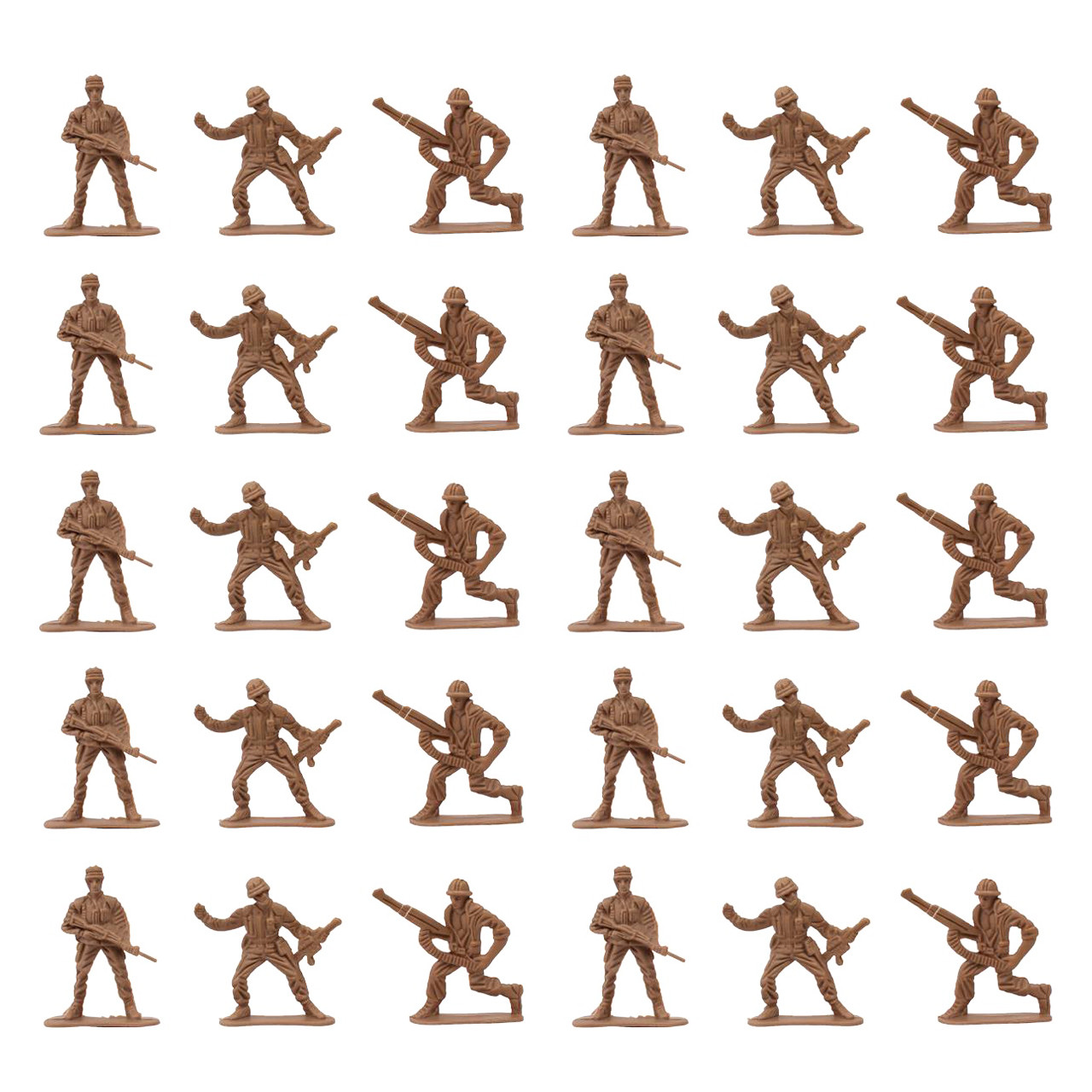 فیگور سرباز مدل Military figure مجموعه ی 30 عددی