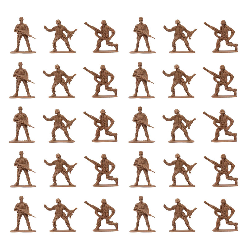 فیگور سرباز مدل Military figure مجموعه ی 30 عددی