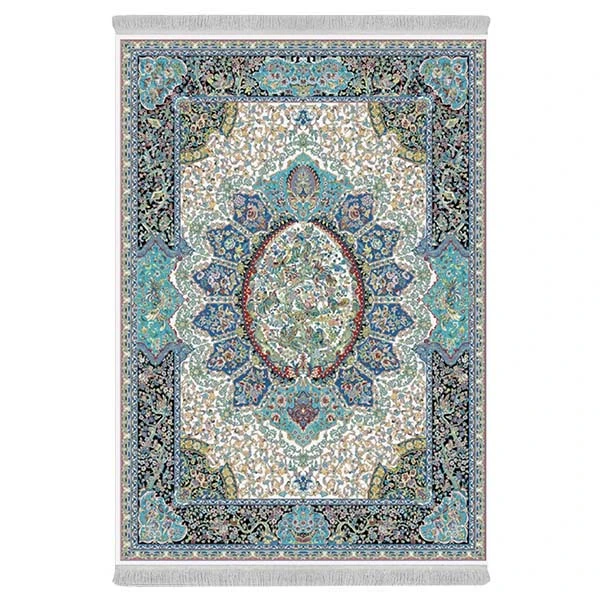 فرش پارچه‌ای دفه مدل فرشینه هازان مخمل کد 138