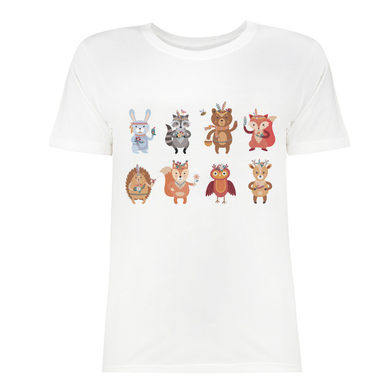 تی شرت آستین کوتاه زنانه مدل SK0004-15 060