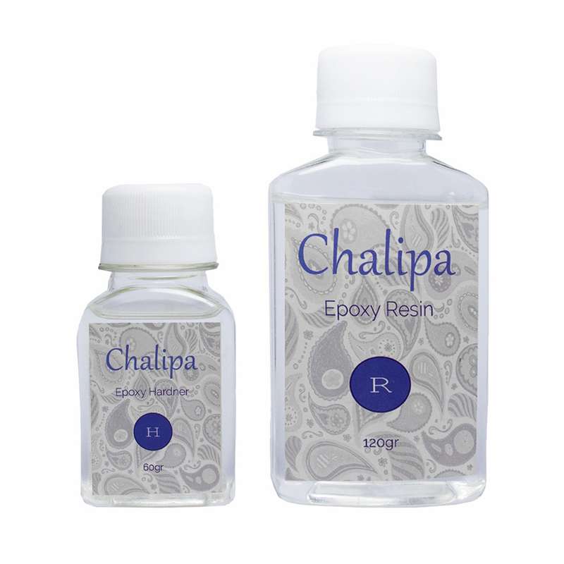 رزین اپوکسی چلیپا مدل RHR001 حجم 180میلی لیتر به همراه هاردنر
