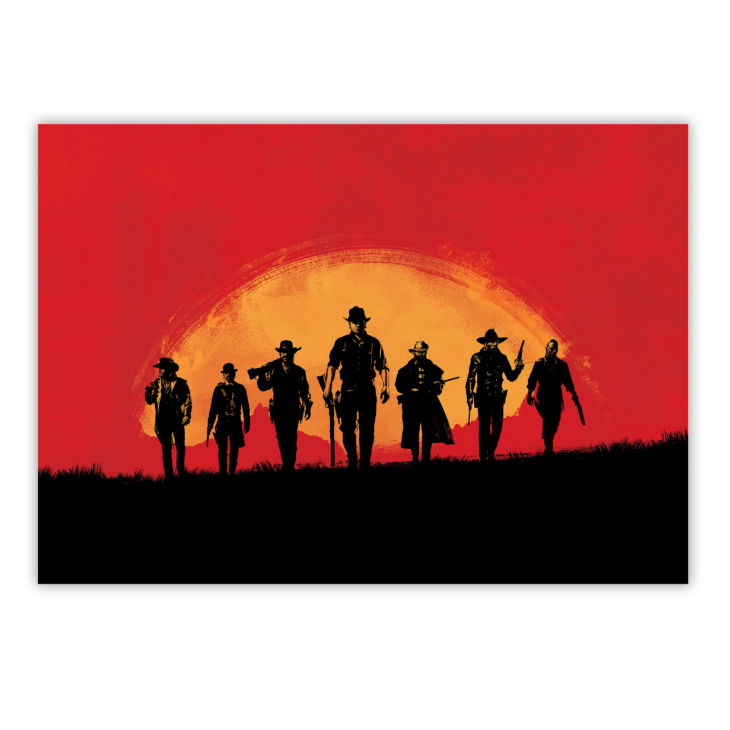 تابلو شاسی مدل Red Dead Redemption 2 کد 9