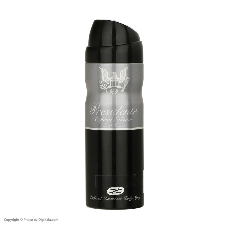 اسپری بدن عماد آرا مدل پرزیدنت حجم 200 میلی لیتر