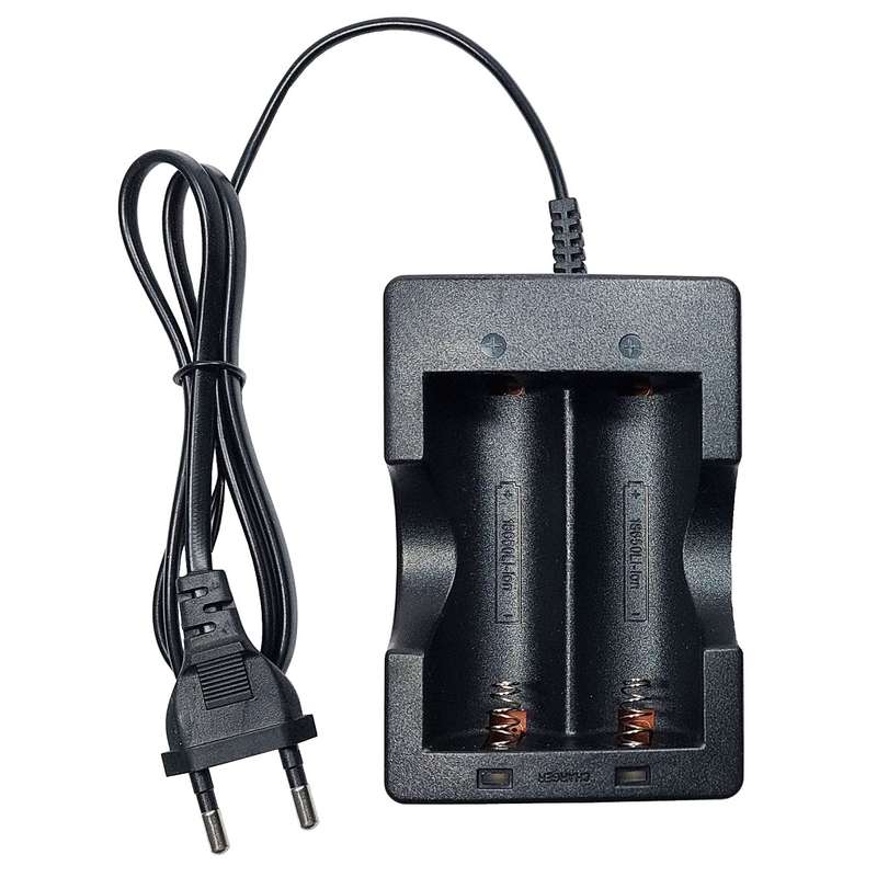 شارژر باتری لیتیوم یون مدل HD-999A کد 18650 شارژر باتری لیتیوم یون مدل HD-999A کد 18650