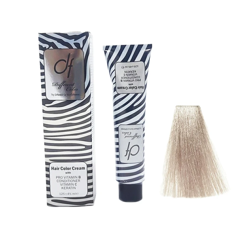 رنگ مو دیفرنت شماره 10.12 حجم 125 میلی لیتر رنگ بلوند دودی فوق العاده روشن