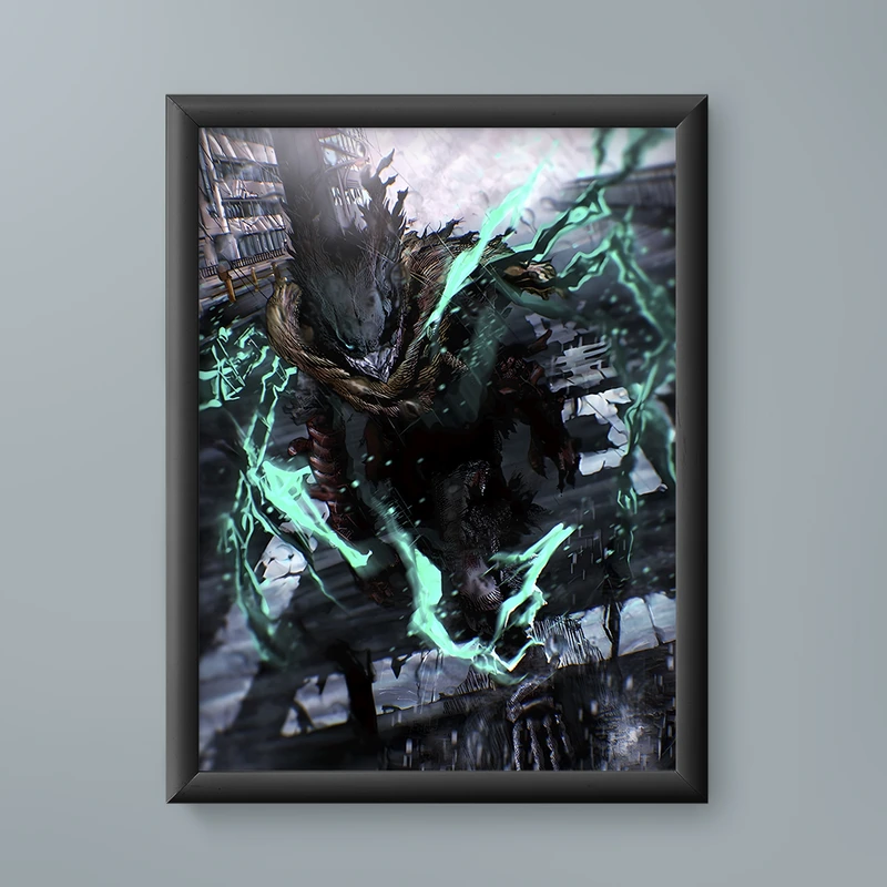 تابلو مدل انیمه دکو مای هیرو آکادمی deku My Hero Academia anime 11