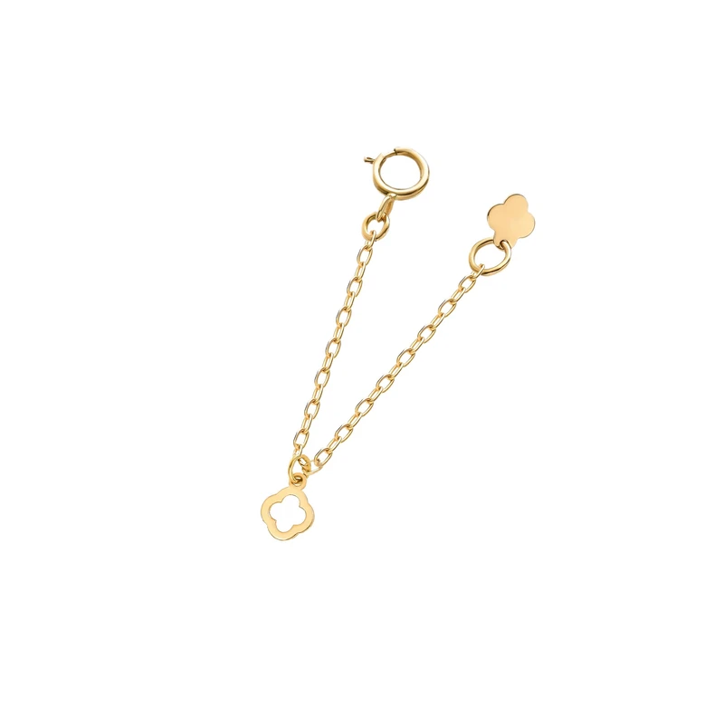 آویز ساعت طلا 18 عیار زنانه نیکان گلد مدل تیفانی 466