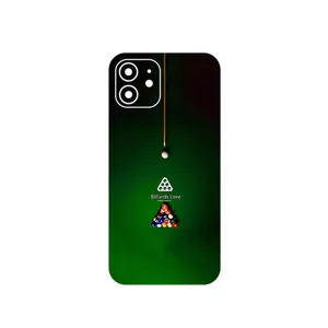 MAHOOT Pool Billiards Pro Cover Sticker for Apple iPhone 12