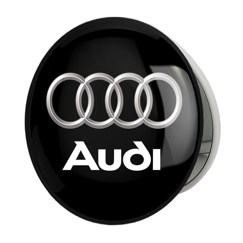 آینه جیبی خندالو طرح آئودی Audi مدل تاشو کد 23623 
