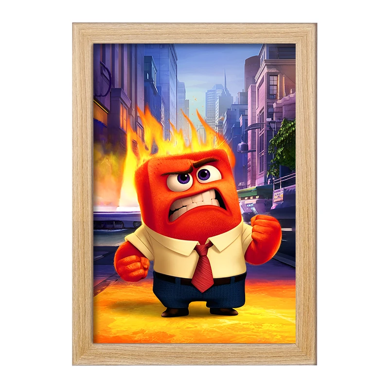 تابلو خندالو مدل شخصیت خشم اینساید اوت کد F12655