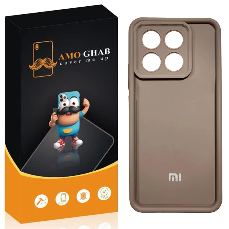 کاور عمو قاب مدل سیلیکونی سولید مناسب برای گوشی موبایل شیائومی Poco X6 Pro