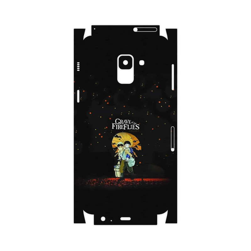 برچسب پوششی ماهوت مدل Grave of the Fireflies-FullSkin مناسب برای گوشی موبایل سامسونگ Galaxy A8 2018