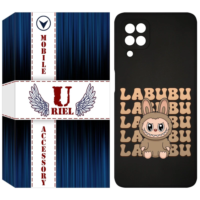 کاور یوریل قاب مدل KSH کد 134 طرح عروسک لبوبو مناسب برای گوشی موبایل سامسونگ Galaxy A22 4G / M32 4G / M22 4G