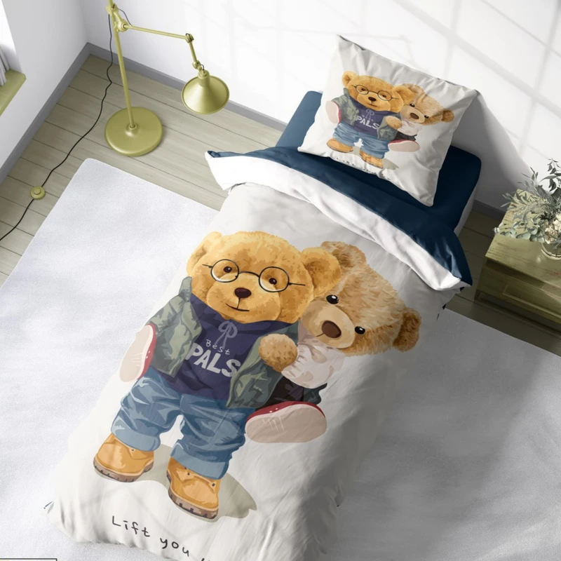 سرویس خواب تک نفره 4 تکه مدل پسرانه کد ۱۵۹۹