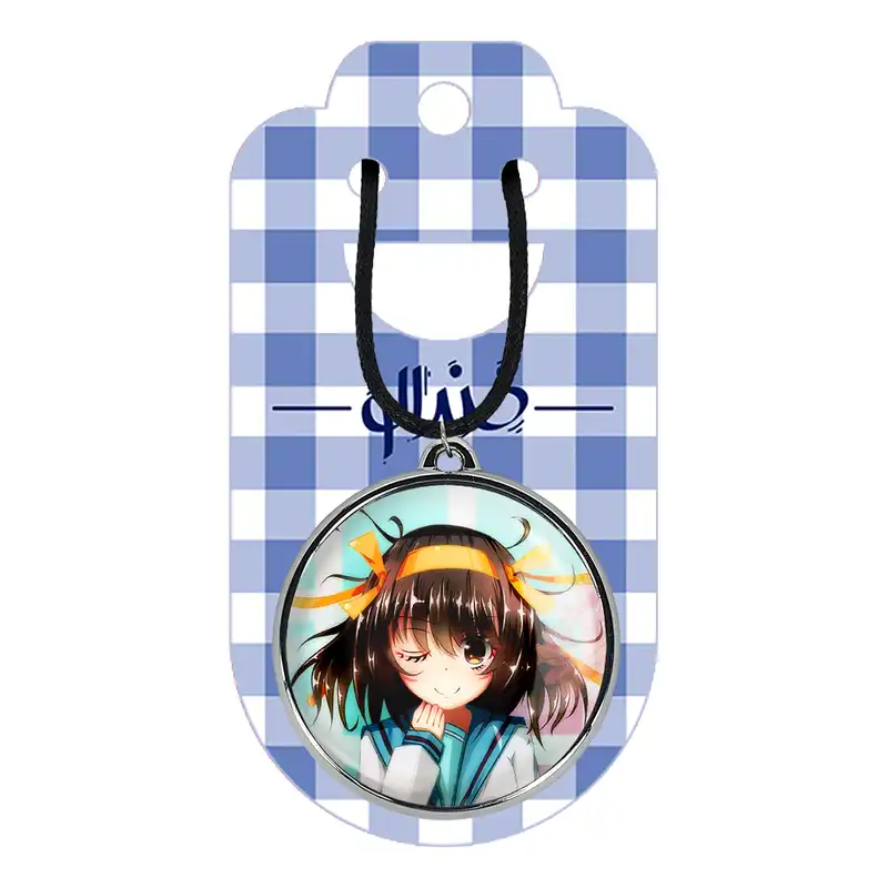 گردنبند خندالو مدل انیمه ناپدید شدن هاروهی سوزومیا The Disappearance of Haruhi Suzumiya کد 2432924338