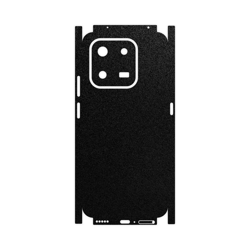 برچسب پوششی ماهوت مدل Black-Suede-FullSkin مناسب برای گوشی موبایل آنر X7d 4G