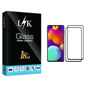 LKG LK Glass Screen Protector For Samsung Galaxy M62 Pack Of 2