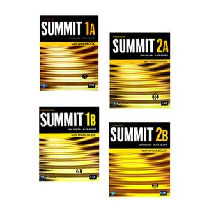 کتاب Summit اثر Joan Saslow And Allen Ascher انتشارات الوندپویان چهار جلدی