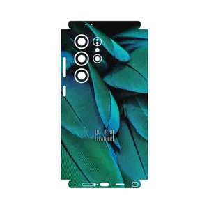 MAHOOT Green Feather-FullSkin Cover Sticker for Samsung Galaxy S24 Ultra