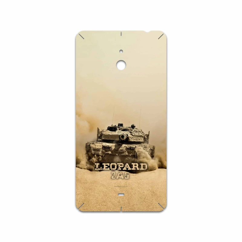 برچسب پوششی ماهوت مدل Leopard 2A5 tank مناسب برای گوشی موبایل نوکیا Lumia 1320