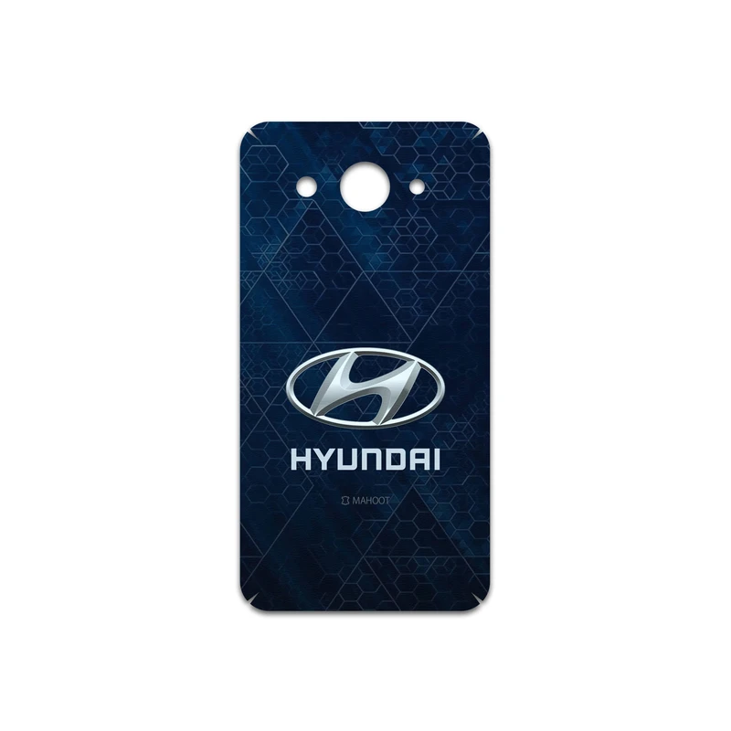 برچسب پوششی ماهوت مدل Hyundai مناسب برای گوشی موبایل هوآوی Y6 2018