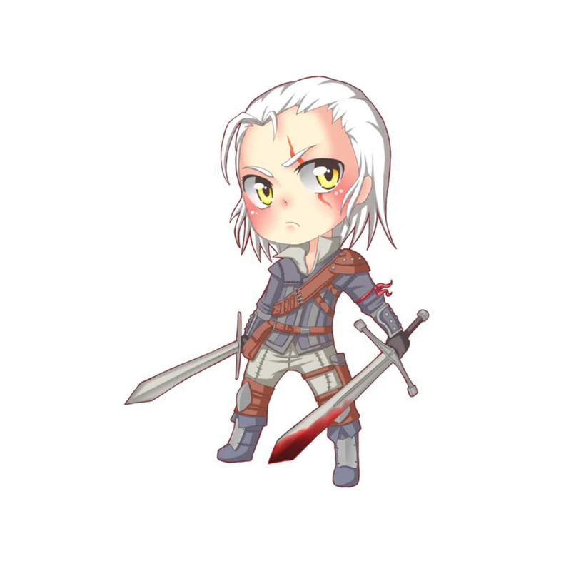 استیکر لپ تاپ و موبایل مدل بازی طرح ویچر Witcher کد 4153