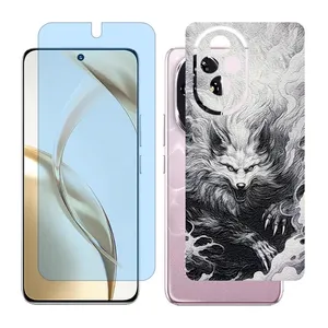 Glass Together model Anti blue screen protector suitable for Honor 200 mobile phone with back cover sticker