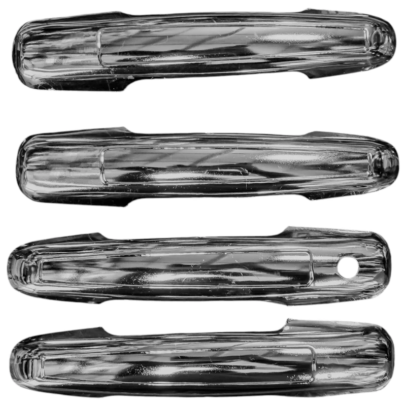 قاب روی دستگیره در بیرونی مدل کروم مناسب برای کوییک بسته ۴ عددی