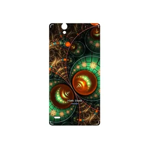 MAHOOT Mathematical Geometric Shape 3 Cover Sticker for Sony Xperia C4