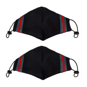 ماسک پارچه ای مدل MSK128BL بسته 2 عددی