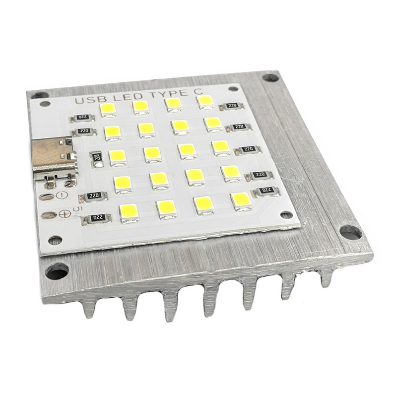 چراغ کمپینگ مدل usb type-C heat sink