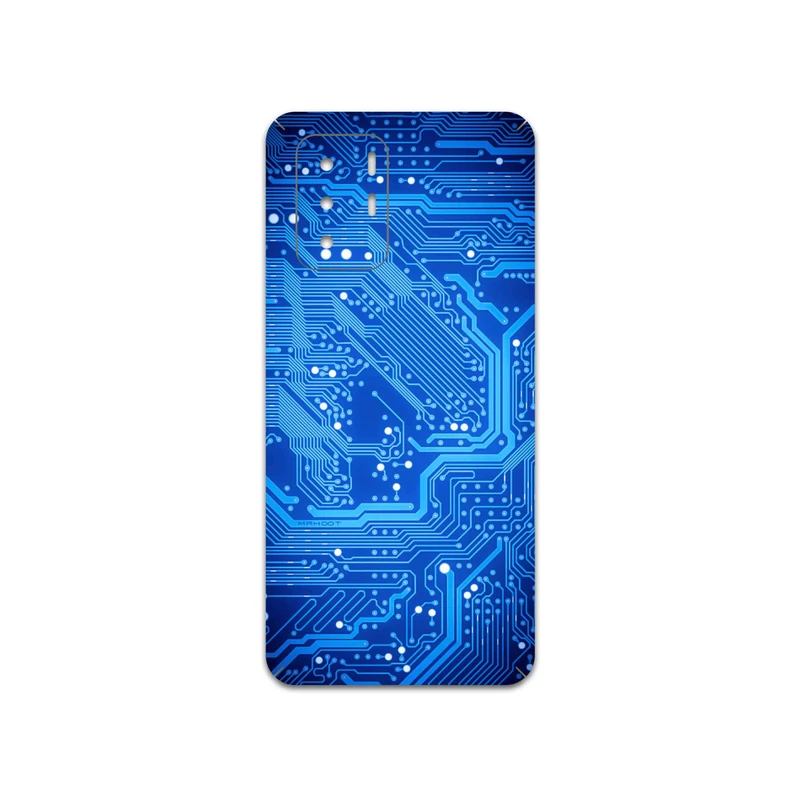 برچسب پوششی ماهوت مدل Blue-Printed-Circuit-Board مناسب برای گوشی موبایل شیائومی Redmi Note 10 Pro