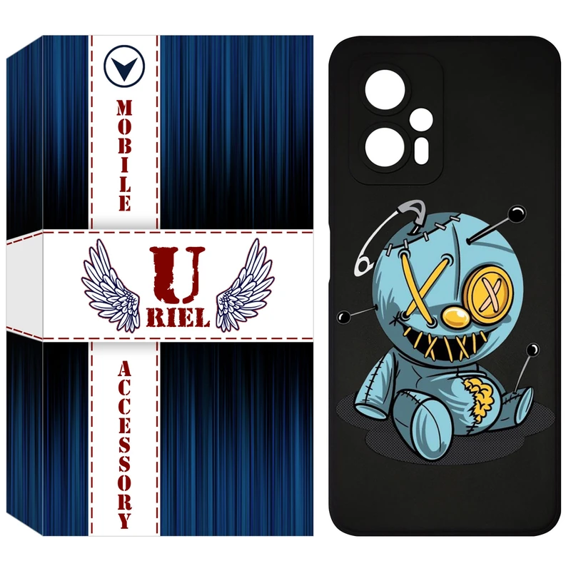 کاور یوریل مدل KSH کد 68 طرح عروسک مناسب برای گوشی موبایل شیائومی Poco X4 GT