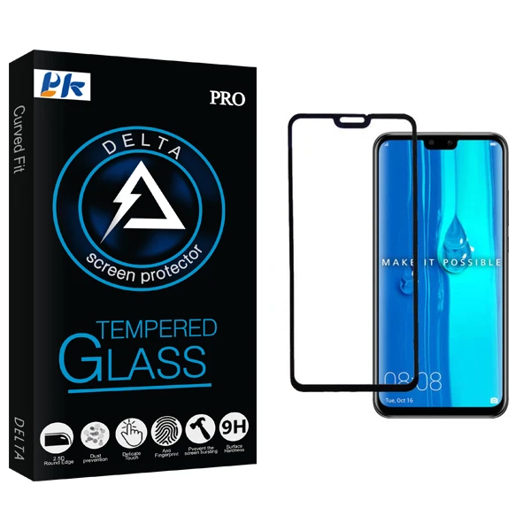 محافظ صفحه نمایش پی کی مدل Delta Glass مناسب برای گوشی موبایل هوآوی Y9 2019 / آنر 8x