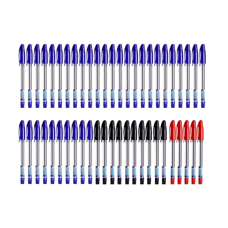 خودکار صدف مدل چند رنگ بسته 50 عددی