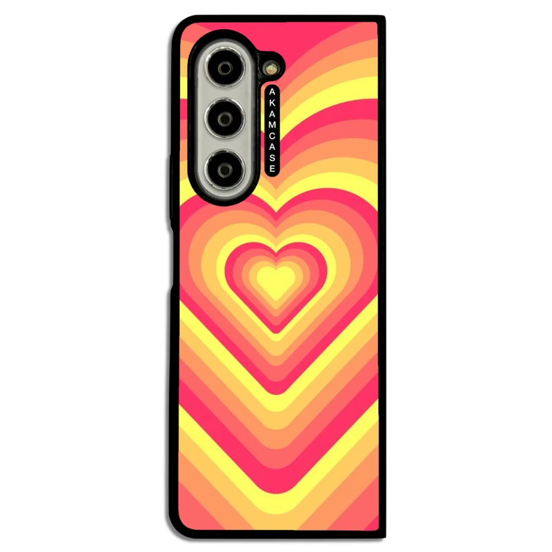 کاور آکام مدل AMCWSGZFOLD5-HEART43 مناسب برای گوشی موبایل سامسونگ Galaxy Z Fold 5