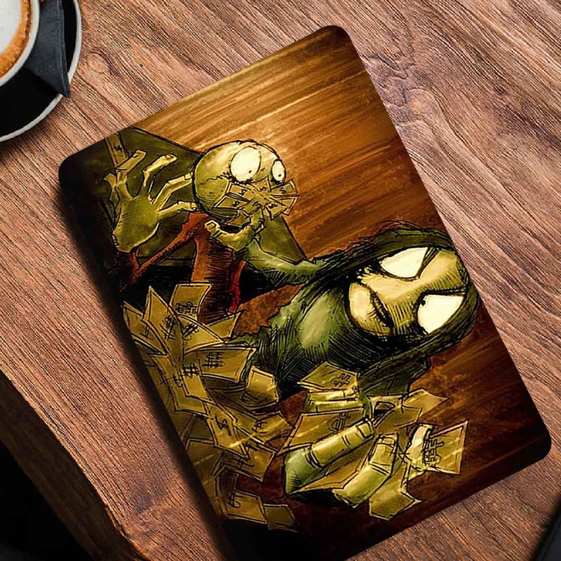 استیکر لپ تاپ طرح Art.Workکد c-1121مناسب برای لپ تاپ 15.6 اینچ