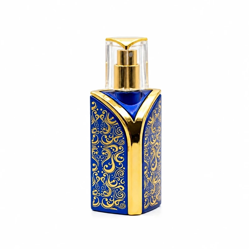 محفظه نگهدارنده عطر مدل شیشه ای آنتیک ظرفیت 30 میلی‌ لیتر 