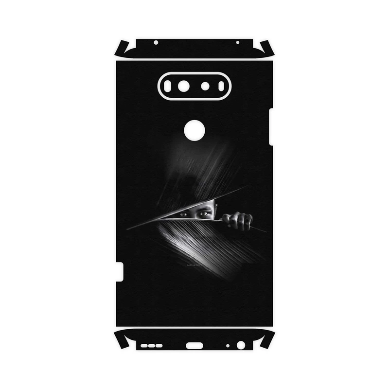 برچسب پوششی ماهوت مدل Black Portrait-FullSkin مناسب برای گوشی موبایل ال جی V20