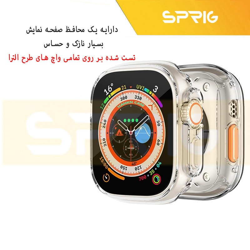 قیمت و خرید کاور اسپریگ مدل Clear Protective مناسب برای ساعت هوشمند ...