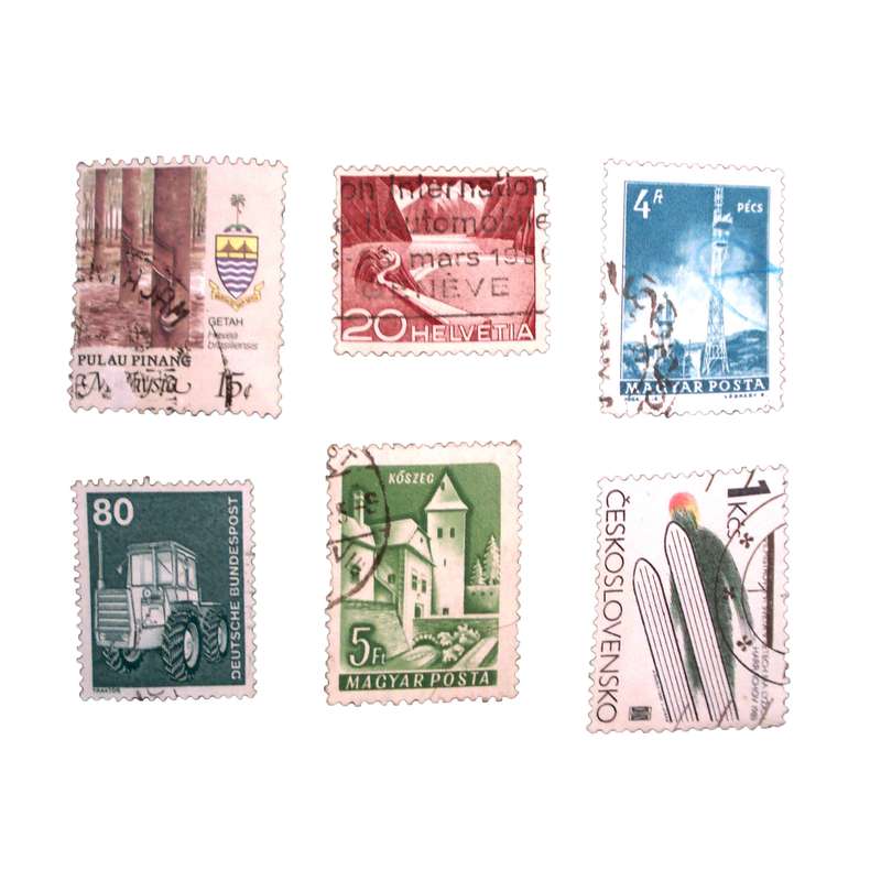 تمبر یادگاری مدل ملل کد DS1770 مجموعه 6 عددی