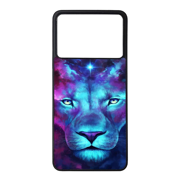 کاور گالری وبفر طرح نقاشی شیر مناسب برای گوشی موبایل شیائومی poco f6 pro