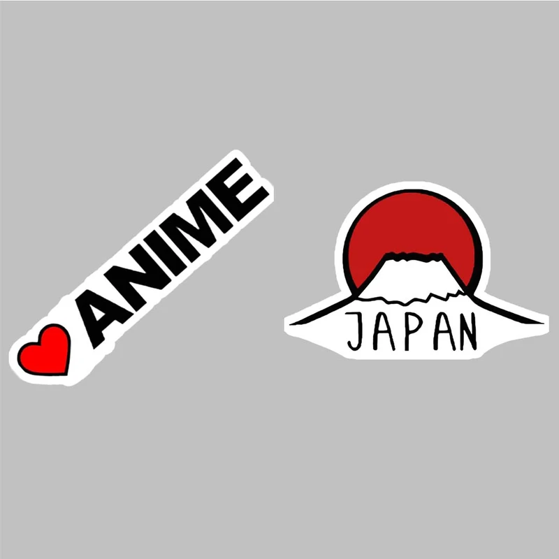 استیکر لپ تاپ کارنیکا طرح ژاپن انیمه مدل anime japan-2222048 مجموعه 2 عددی