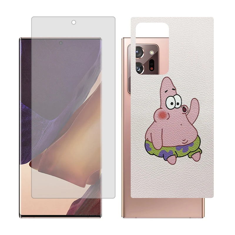 محافظ صفحه نمایش مات گلس مدل Together مناسب برای گوشی موبایل سامسونگ Galaxy Note20 Ultra 5G به همراه برچسب پوششی پشت گوشی