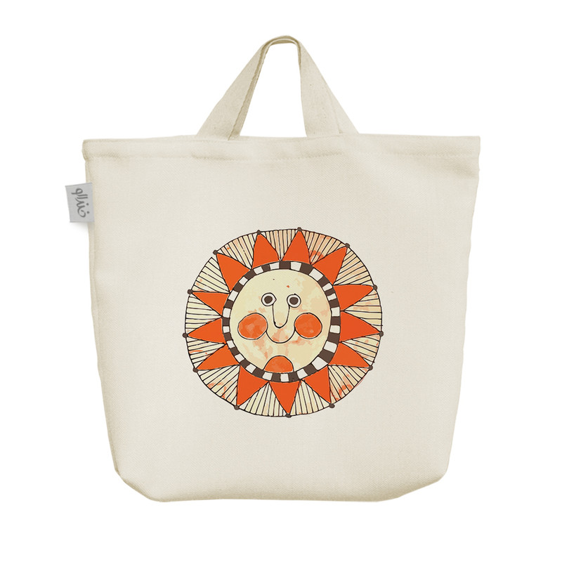 ساک خرید خندالو مدل خورشید کد 9216