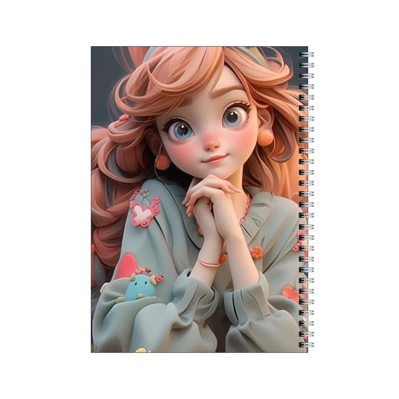 دفتر مشق 80 برگ بامبیلیپ طرح دختر امیدوار کد 0545024